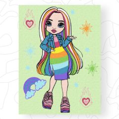 Obrazy do malowania po numerach Rainbow