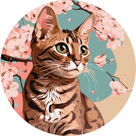 Malowanie po numerach - Śliczne kociątko ©art_selena_ua