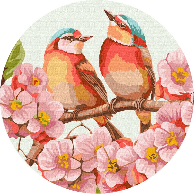 Malowanie po numerach - Wiosenny kwiat ©art_selena_ua