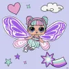 Malowanie po numerach - L.O.L. Surprise! O.M.G. Fairies Sweetiefly