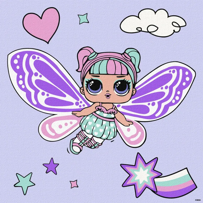 Malowanie po numerach - L.O.L. Surprise! O.M.G. Fairies Sweetiefly