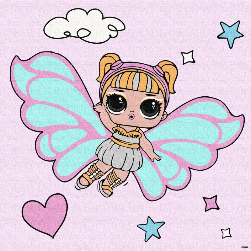 Malowanie po numerach - L.O.L. Surprise! O.M.G. Fairies Skystarling