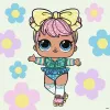 Malowanie po numerach - L.O.L. Surprise! Spring Bling Dawn