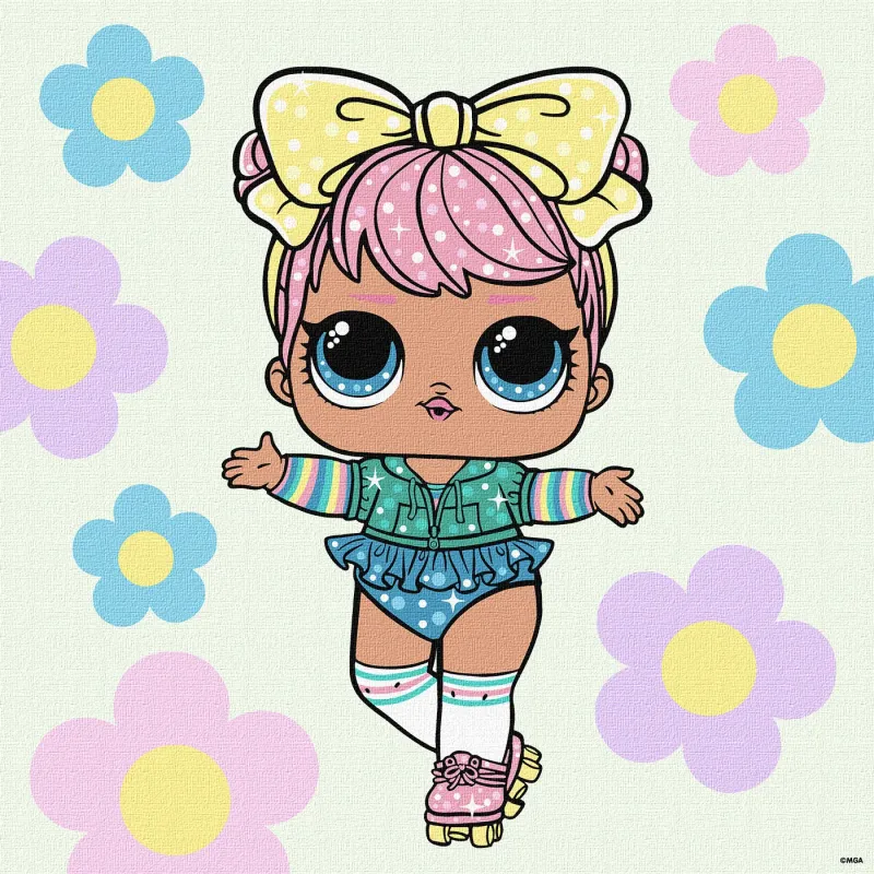 Malowanie po numerach - L.O.L. Surprise! Spring Bling Dawn