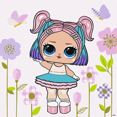 Malowanie po numerach - L.O.L. Surprise! Spring Bling CandyQT