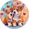 Malowanie po numerach - Para corgi ©art_selena_ua