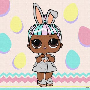 Malowanie po numerach - L.O.L. Surprise! Spring Bling CARATS 2