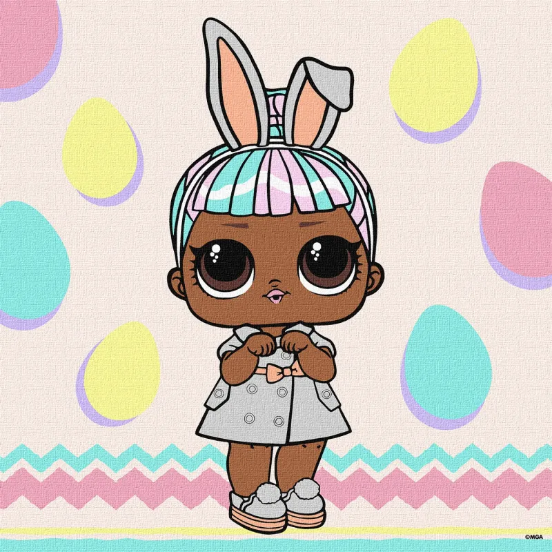 Malowanie po numerach - L.O.L. Surprise! Spring Bling CARATS 2
