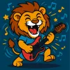 Malowanie po numerach - Lew z gitarą ©art_selena_ua