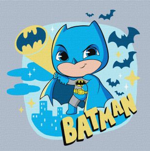 Malowanie po numerach - Batman: Bohater Ciemności ©Warner Bros.