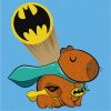 Malowanie po numerach - Kapibara - Batman ©Warner Bros.