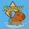 Malowanie po numerach - Kapibara - Aquaman ©Warner Bros.