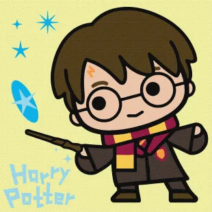 Malowanie po numerach - Harry Potter: Czar pod gwiazdami ©Warner Bros.