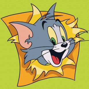 Malowanie po numerach - Tom i Jerry: Wesołe przygody ©Warner Bros.