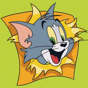 Malowanie po numerach - Tom i Jerry: Wesołe przygody ©Warner Bros.
