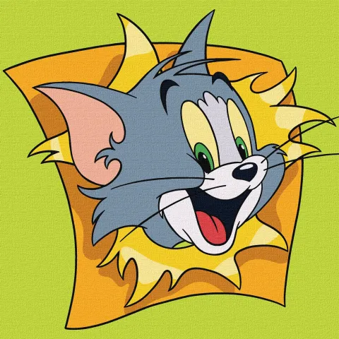 Malowanie po numerach - Tom i Jerry: Wesołe przygody ©Warner Bros.