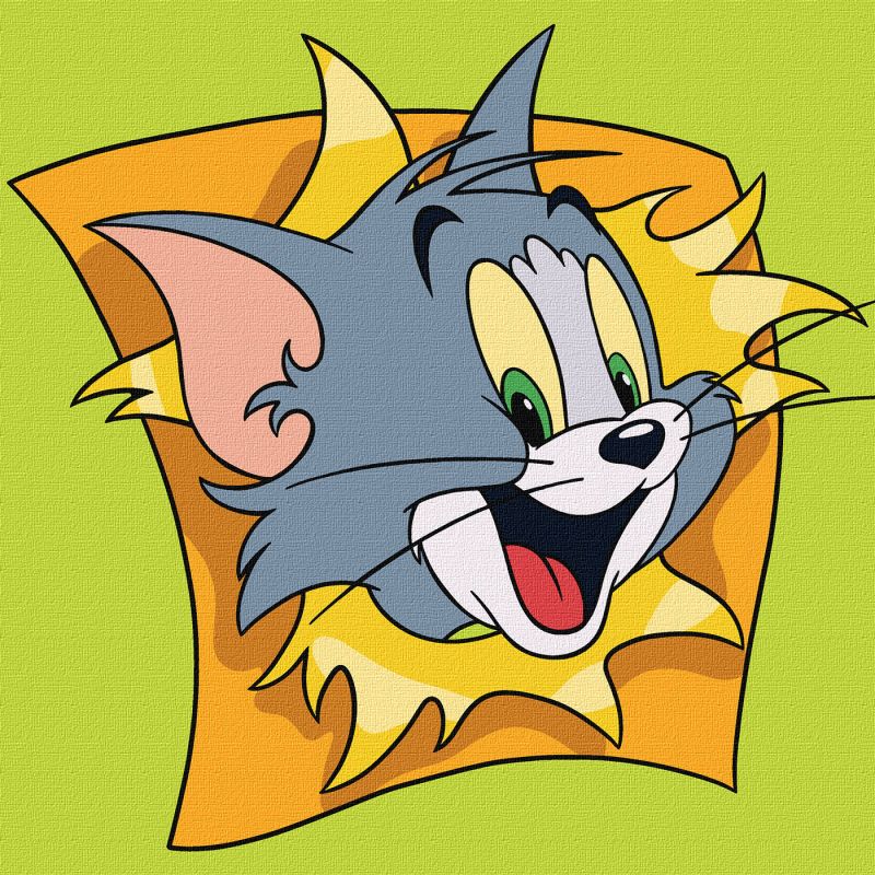 Malowanie po numerach - Tom i Jerry: Wesołe przygody ©Warner Bros.