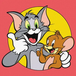 Malowanie po numerach - Tom i Jerry: Razem wesoło ©Warner Bros.