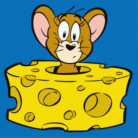 Malowanie po numerach - Tom i Jerry: Miłośnik sera ©Warner Bros.