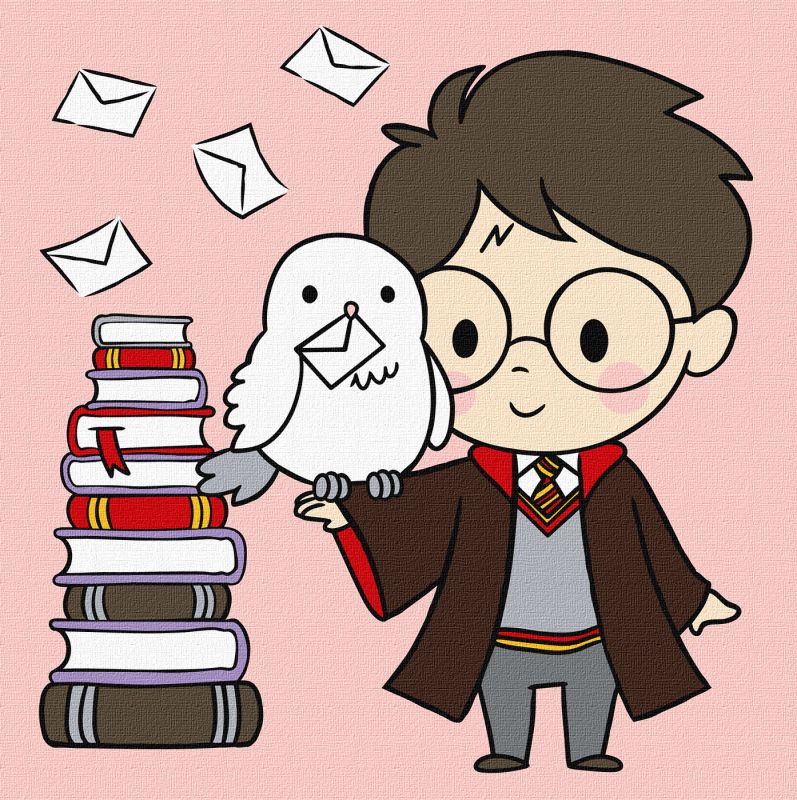 Malowanie po numerach - Harry Potter: Harry i Tajemnicze Listy ©Warner Bros.