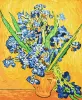 Malowanie po numerach - Wazon z irysami. Van Gogh