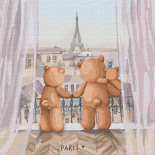 Malowanie po numerach - Podróż rodzinna ©tanya_bonya