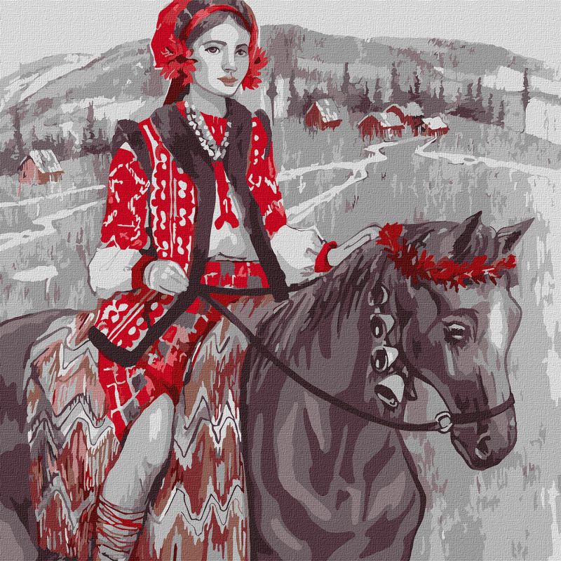 Malowanie po numerach - Podróż po ojczystej ziemi ©Katya Poltavska