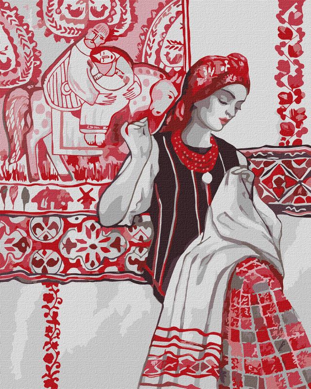 Malowanie po numerach - Utalentowana mistrzyni ©Katya Poltavska