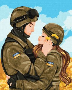Malowanie po numerach - Miłość zwycięży ©krizhanskaya