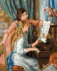 Malowanie po numerach - Dwie dziewczyny przy fortepianie ©Pierre-Auguste Renoir
