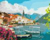 Malowanie po numerach - Lato w Zatoce Kotor