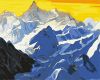 Malowanie po numerach - Himalaje ©Mykola Roerich
