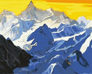 Malowanie po numerach - Himalaje ©Mykola Roerich