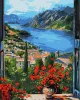 Malowanie po numerach - Przystań w górach ©art_selena_ua