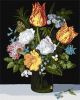 Malowanie po numerach - Martwa natura z kwiatami w szklance ©Ambrosius Bosschaert de Oude