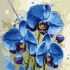 Malowanie po numerach - Delikatna orchidea ©art_selena_ua