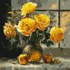 Malowanie po numerach - Płatkowa delikatność ©art_selena_ua