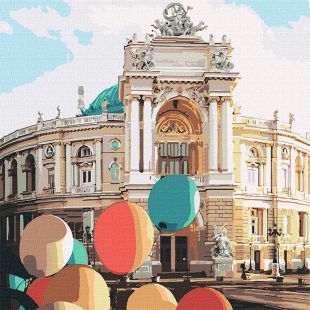 Malowanie po numerach - Perła nad morzem