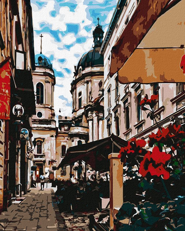 Malowanie po numerach - Uroczy Lwów ©Lychko Eugeniusz