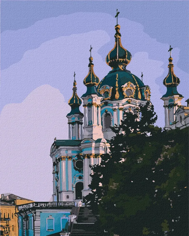 Malowanie po numerach - Część Kijowa