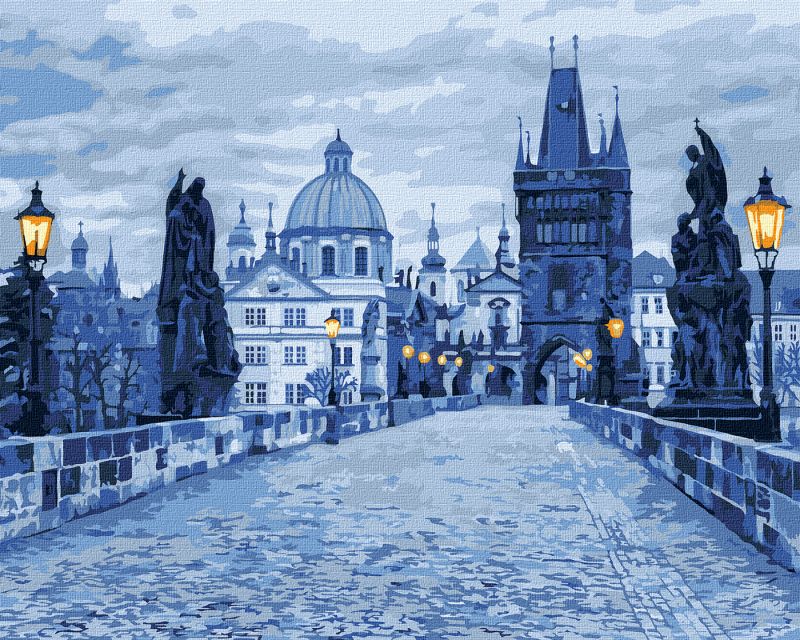 Malowanie po numerach - Tajemnicza Praga