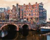 Malowanie po numerach - Uroczy Amsterdam