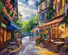 Malowanie po numerach - Ulica we Francji ©art_selena_ua