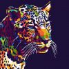 Malowanie po numerach - Jaguar pop-art