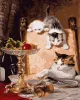 Malowanie po numerach - Fani sera ©Henriette Ronner-Knip