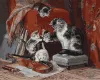 Malowanie po numerach - Mali muzycy ©Henriette Ronner-Knip