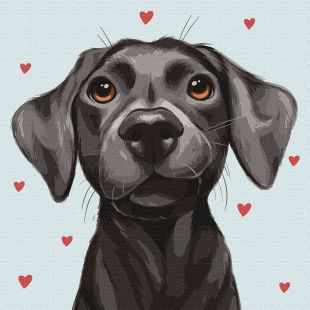 Malowanie po numerach - Drogi przyjacielu ©lien_illustration