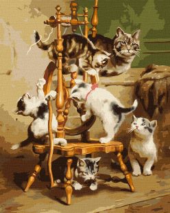 Malowanie po numerach - Wesołe zabawy ©Carl Reichert
