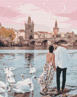 Malowanie po numerach - Spacer po Pradze