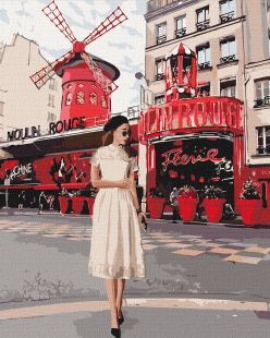 Malowanie po numerach - Moulin Rouge
